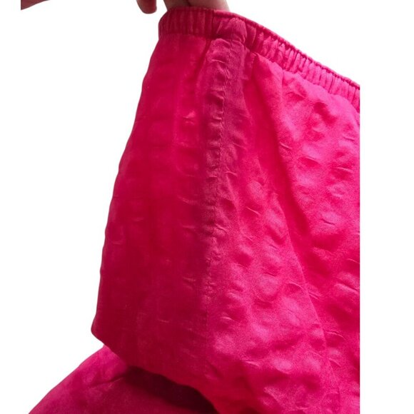 J. Crew Hot Pink Deco Dot Strapless A-Line Mini Dress Sz 10 - Picture 8 of 13